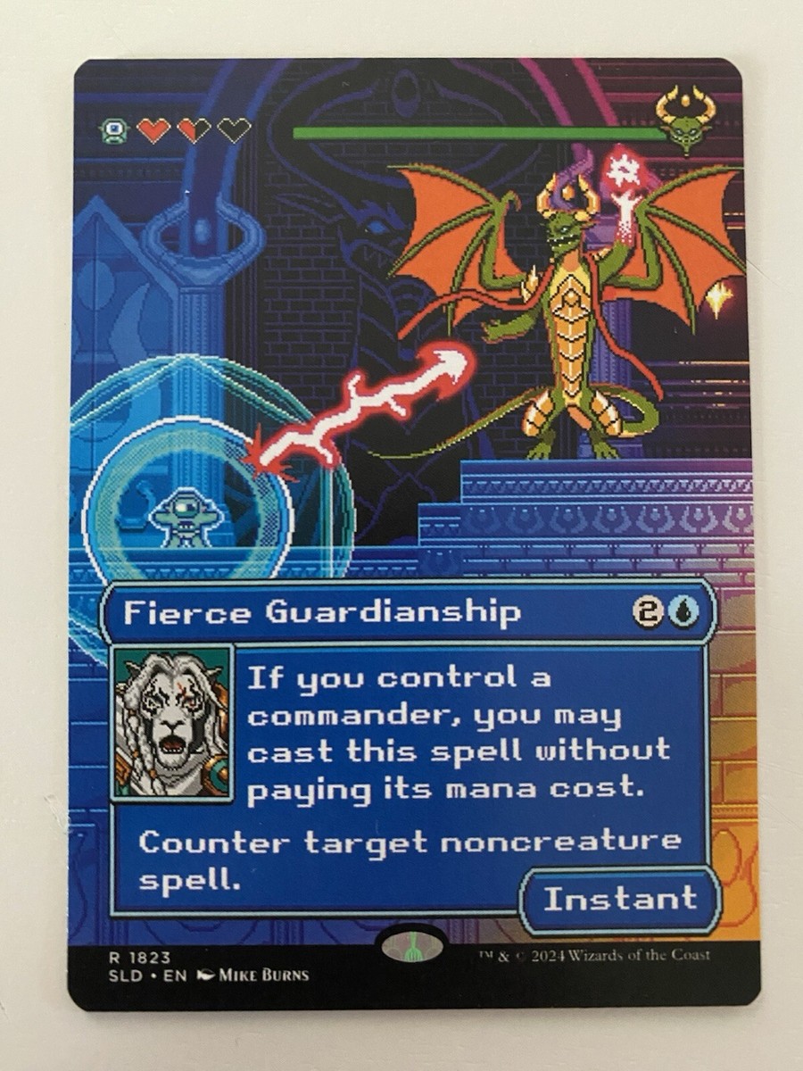 MTG Fierce Guardianship (1823) *Non-Foil* Secret Lair: Extra Life