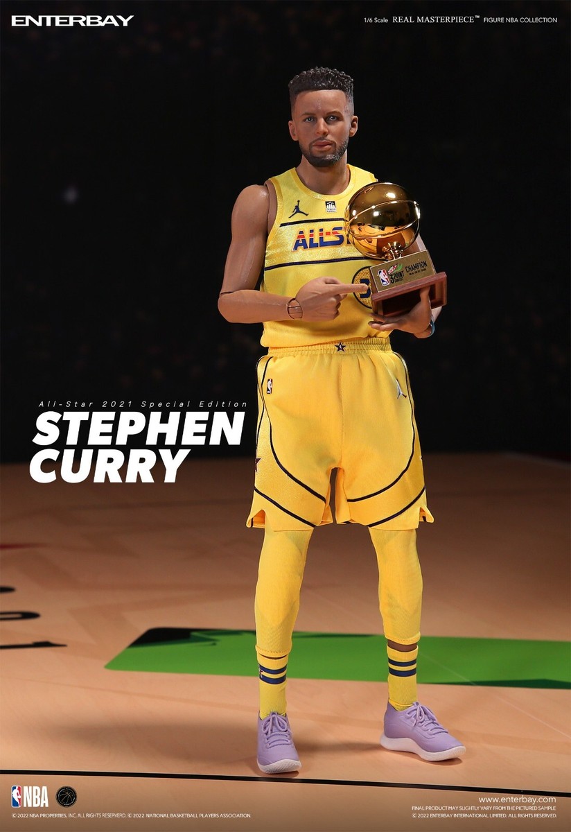 Original ENTERBAY Basketball 1/6 Stephen Curry 12 in Action Figure