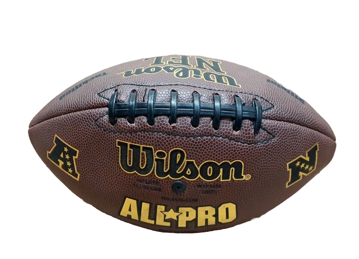 WILSON NFL ALL PRO Official Size Composite Tackified Football AFC
