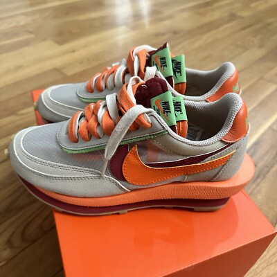 Nike Sacai x Clot x LDWaffle 'Net Orange Blaze' DH1347 100 Men's