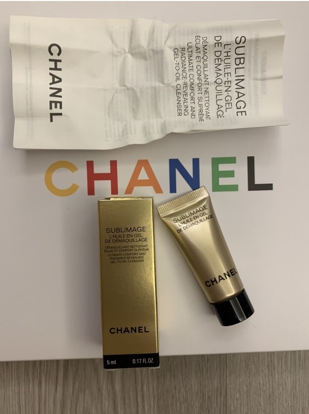 CHANEL Sublimage SUBLIMAGE GEL-TO-OIL CLEANSER 5ml | eBay