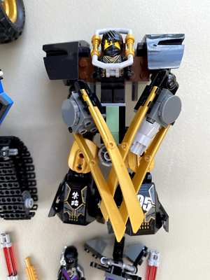 LEGO NINJAGO: Thunder Raider (70723) with Figures Incomplete