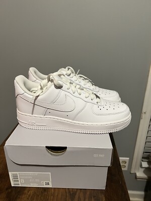 Nike Air Force 1 '07 White - US Size 8 Women's, US 6.5 Men | eBay