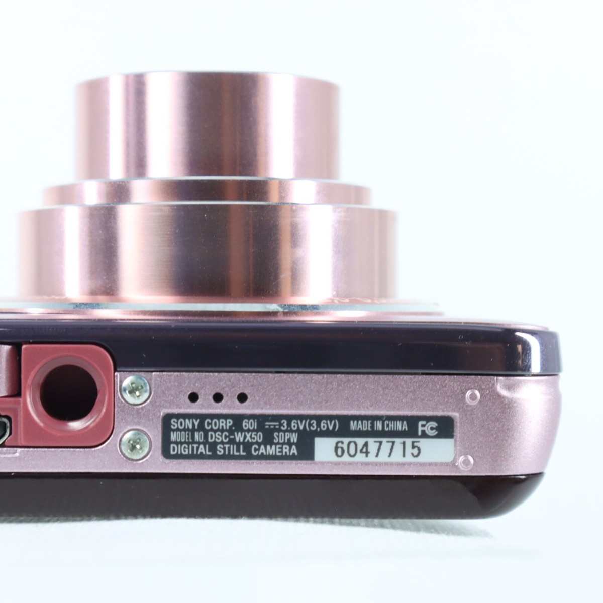 Top Mint] SONY Digital Camera DSC-WX50 Sakura Pink Cyber Shot 5x