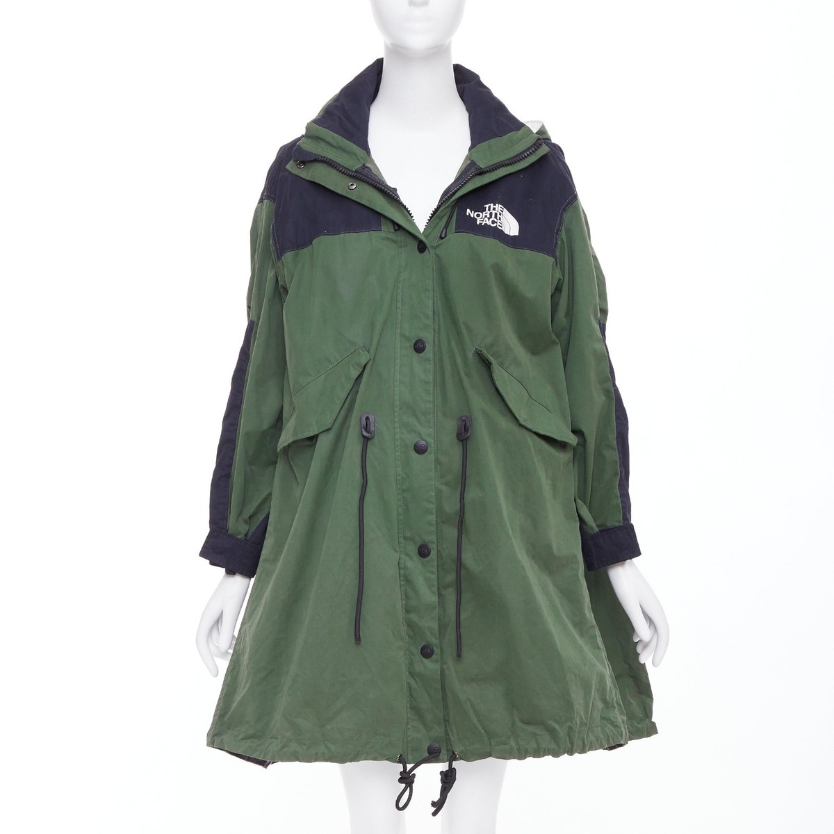 SACAI THE NORTH FACE 2017 Fishtail Mountain Parka green black