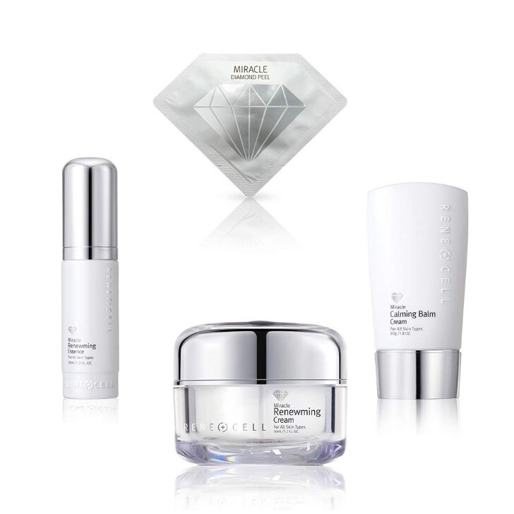 RENECELL Miracle Diamond Peel Program 4-items Full Set Anti-Aging