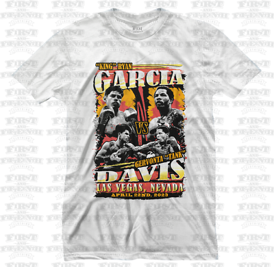 🔥Gervonta Davis vs Ryan Garcia T-Shirt - Sizes S-3XL 🚚FREE