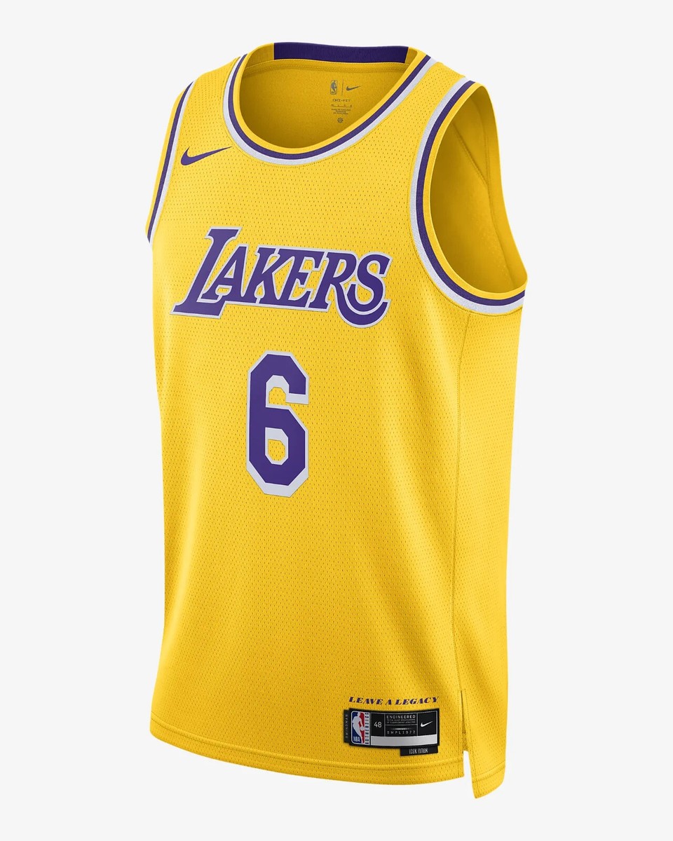 レイカーズ Lakers ジャージ ナイキ NIKE 48 バスケ NBA アイコン