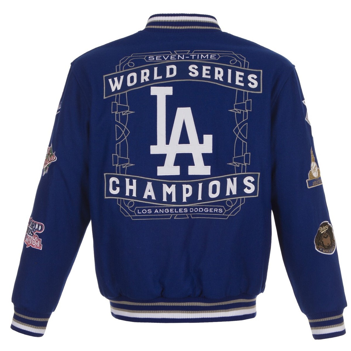 MLB Los Angeles Dodgers World Series Champion Wool Jacket Royal