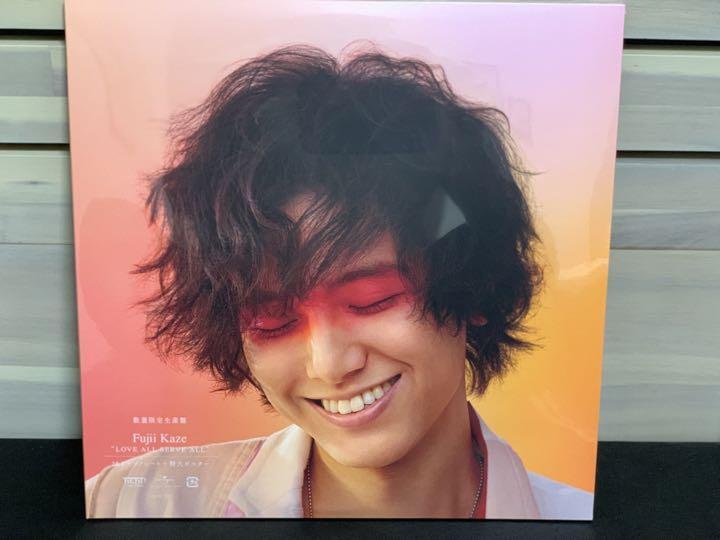 Kaze Fujii LOVE ALL SERVE ALL 2nd ALBUM Analog Color Vinyl 180g