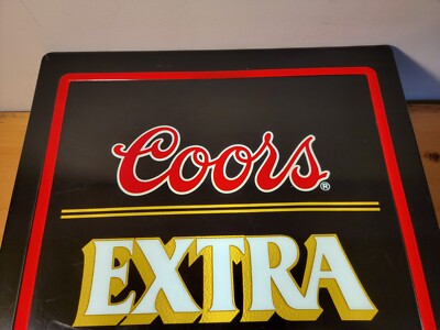 Coors Light beer ランプ 1985年 ビンテージ Coors Light beer ランプ