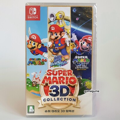 Switch Super Mario 3D Collection All Stars Korean English Multi