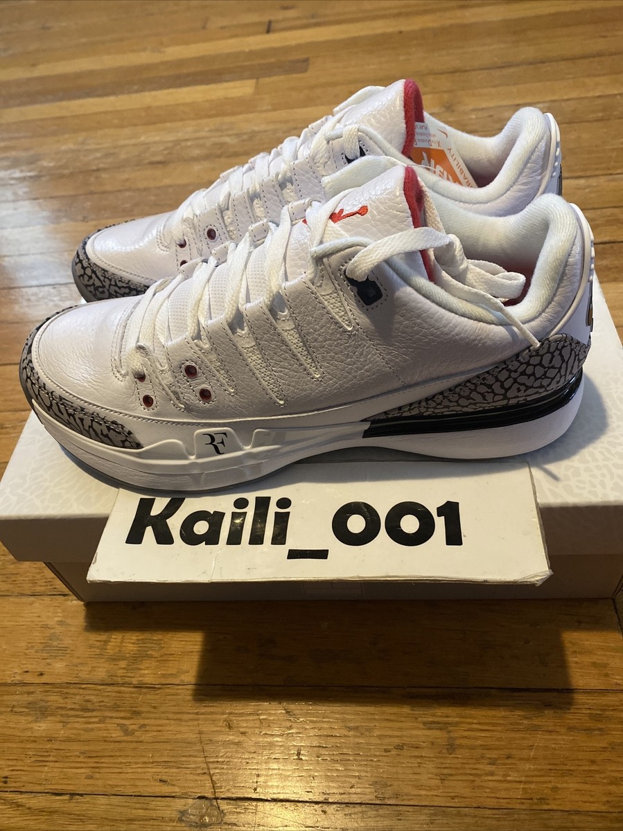 Nike Zoom Vapor AJ3 RF Roger Federer Air Jordan Retro 88 B | eBay