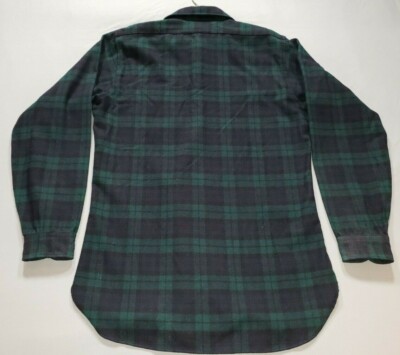 VINTAGE Pendleton Country Traditionals 100% Wool Green / Blue
