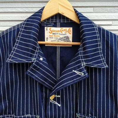 SUGAR CANE 11oz COVERT STRIPE キャスケット SUGAR CANE 11oz COVERT