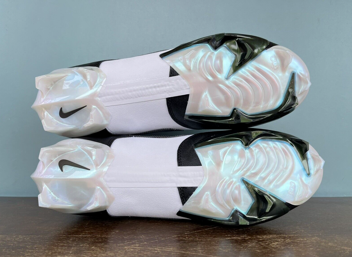 Nike Vapor Edge Dunk Football Cleats Black/White Panda Men's Sz