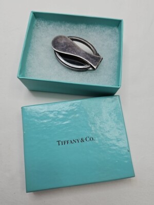 Vintage Tiffany & Co Makeup Cosmetic Folding Purse Mirror Compact