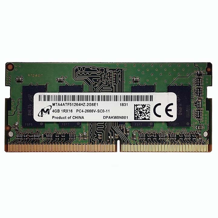 Micron DDR4 SO-DIMM PC4-2666V 32GB Micron Memory Bundle with 32GB