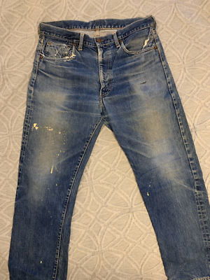 Men's Original Vintage Levi's Big E Redline Selvedge Denim Jeans