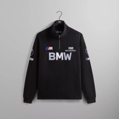 🔥SOLD OUT🔥Kith for BMW Cable Fleece Quarter Zip | XL | N STOCK