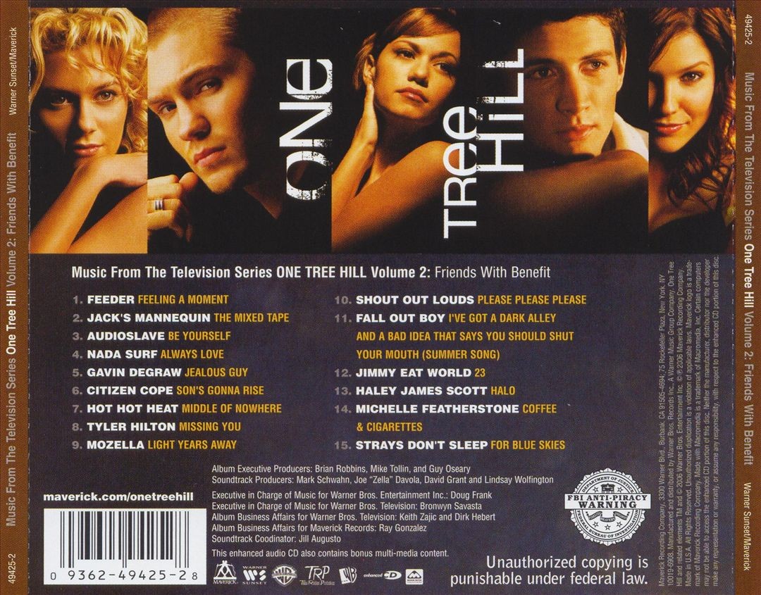 ORIGINAL TV SOUNDTRACK ONE TREE HILL - MUSIC FROM THE TELEVISION