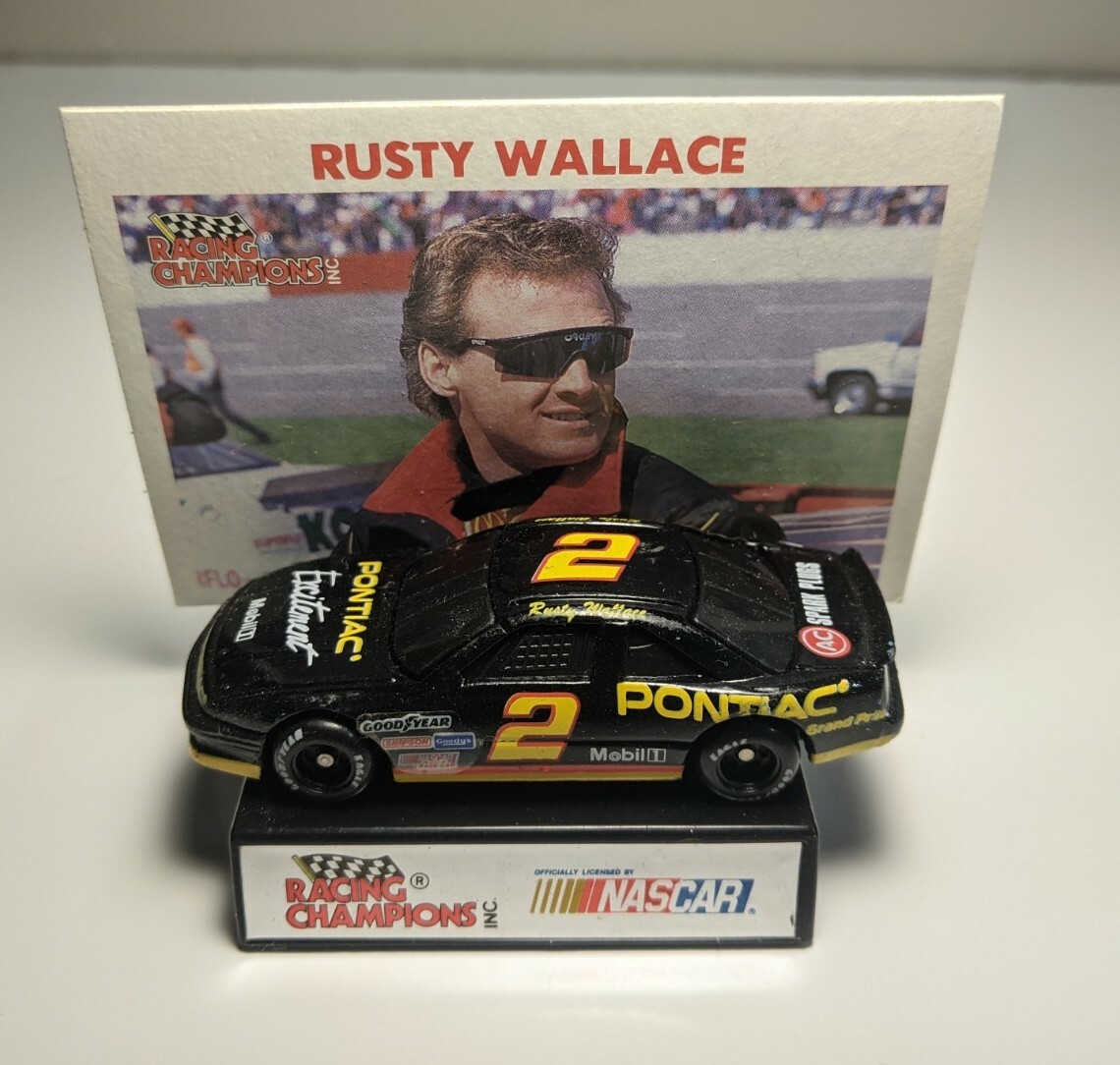 Racing Champions Rusty Wallace #2 Pontiac Grand Prix 1/64 Diecast