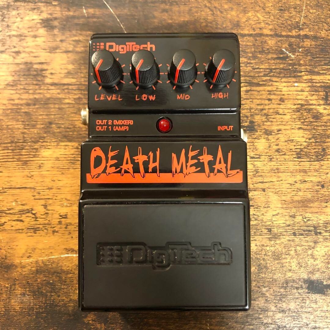 Digitech Death Metal Distortion Guitar Effects Pedal Effector Gear