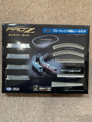 PROZ Zゲージ ブルートレイン4両&レールセットPROZ Zゲージ ブルー