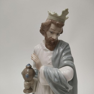 Nao by Lladro King Gaspar with Cup | eBay