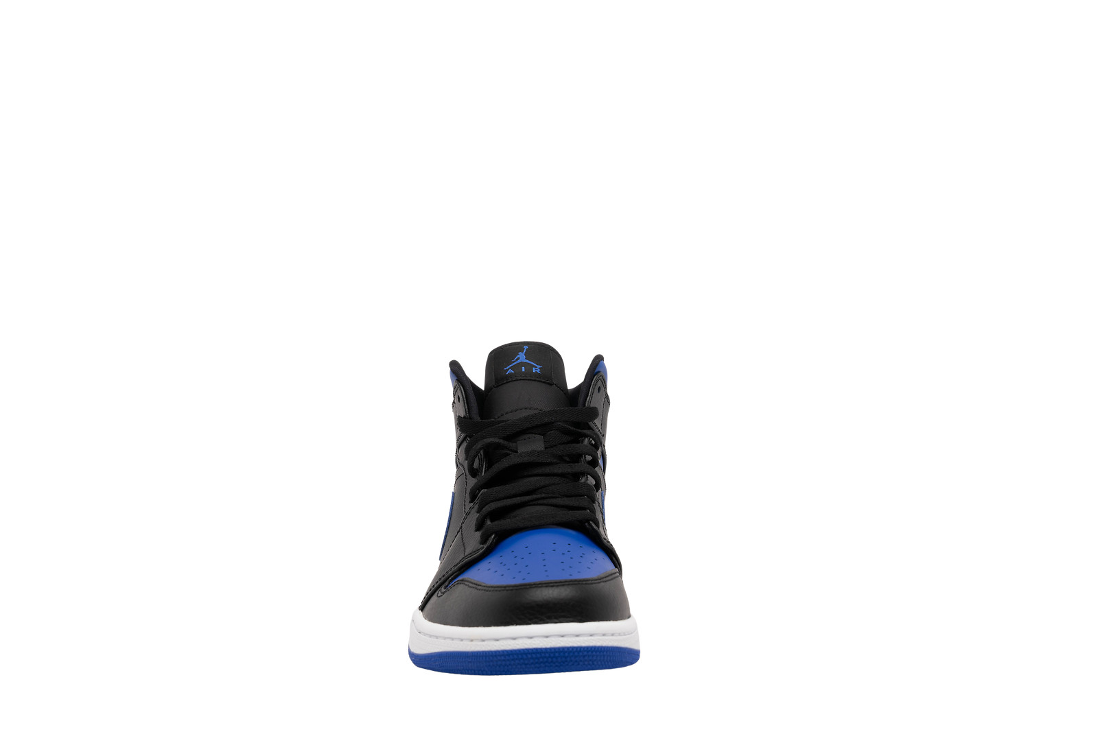 Jordan 1 Mid Black Hyper Royal for Sale | Authenticity Guaranteed