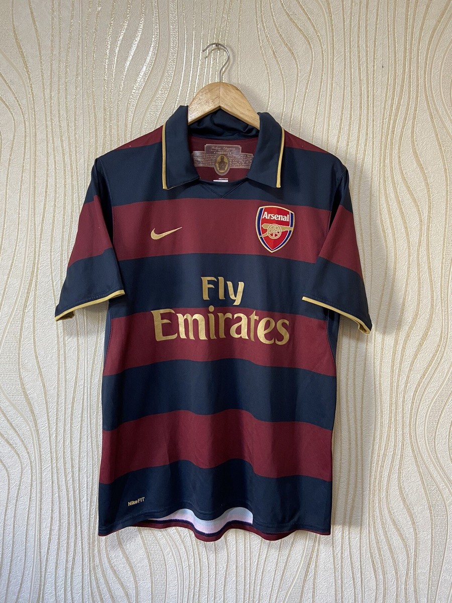 アーセナル Nike バーガンディ シャツ Lサイズ Arsenal サッカーシャツ