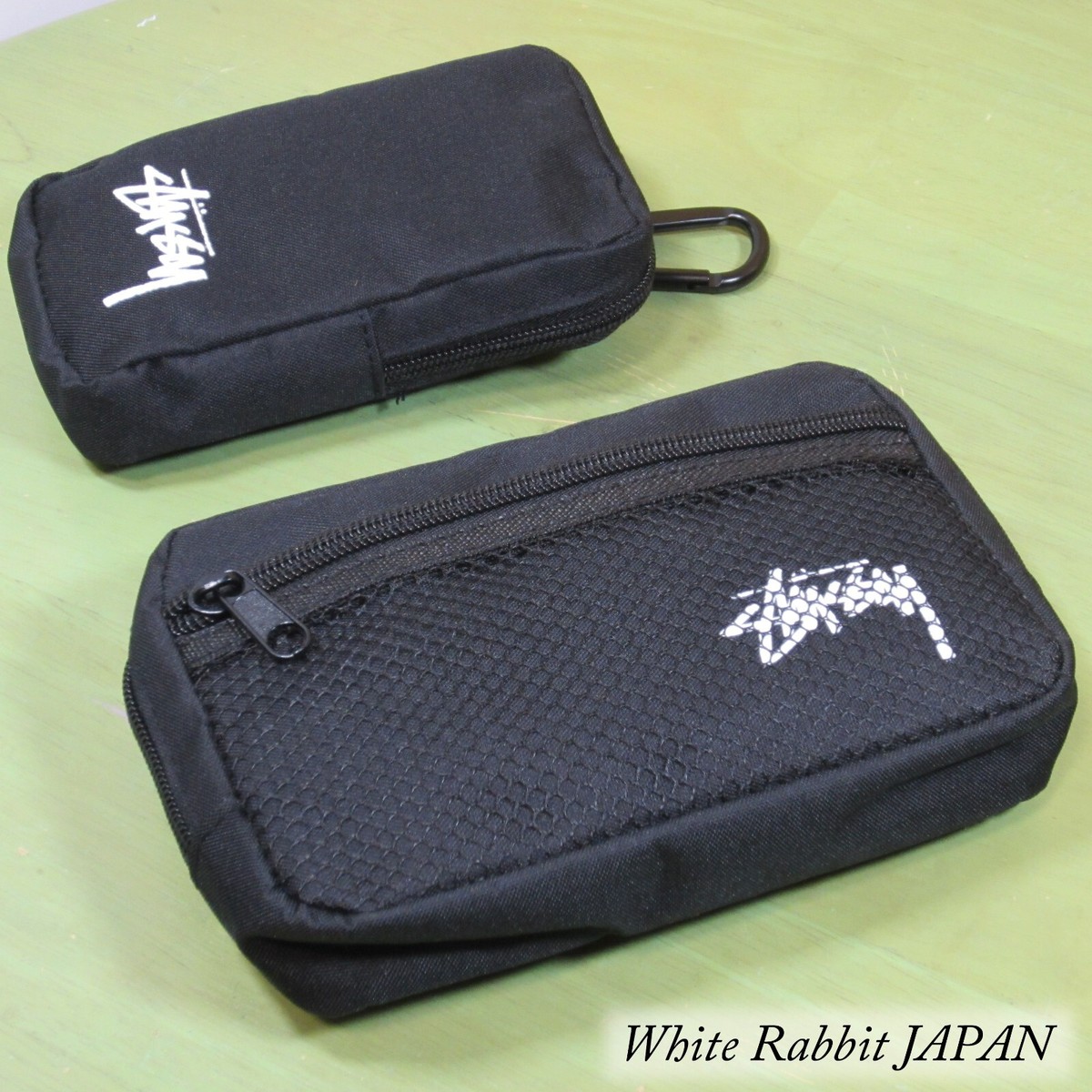 STUSSY Multi Pouch Set with Carabiner 2017 Fall Holiday Collection