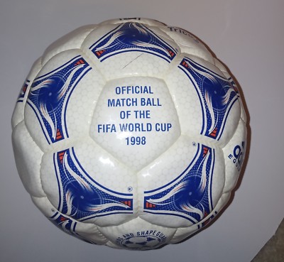1998 FIFA World Cup Ball - Adidas - Tricolore -Official Match Ball