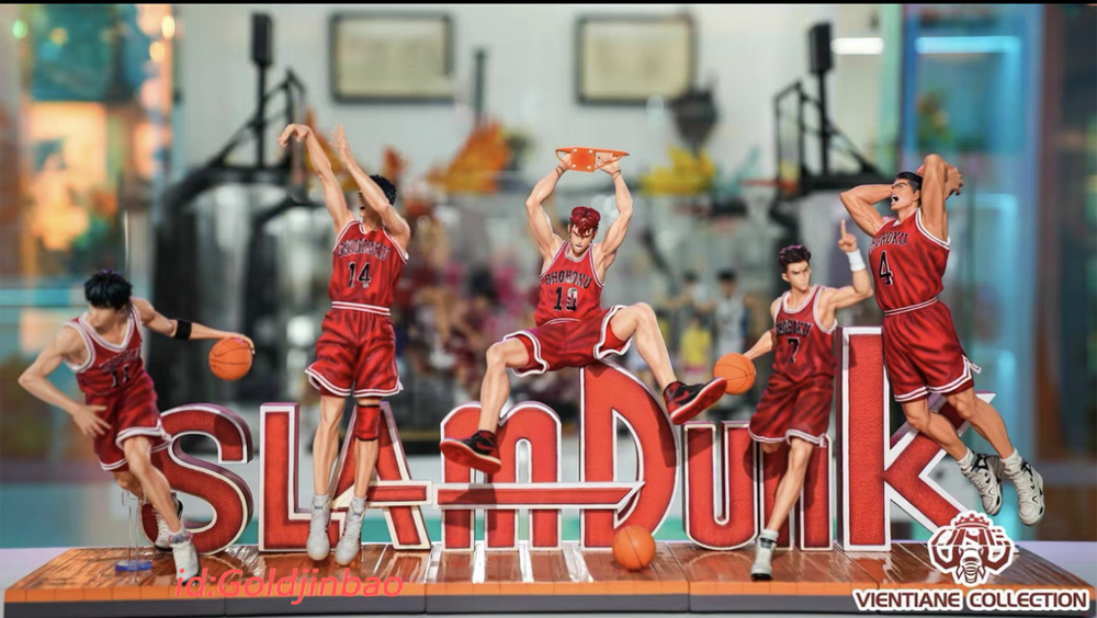 SLAM DUNK FIGURE COLLECTION 湘北SET SLAM DUNK FIGURE COLLECTION