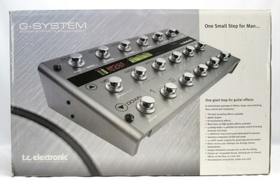 TC Electronic G-System GFX01 Multi-Effects Pedal Guitar Floor
