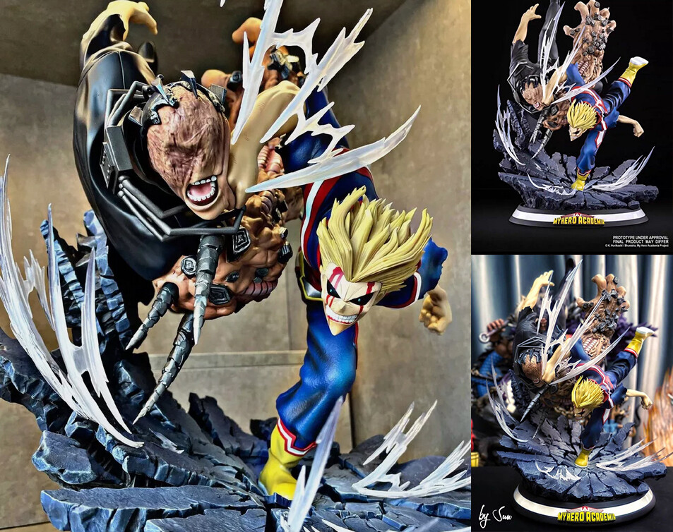 TSUME HQS My Hero Academia One For All All Might Resin Statue In