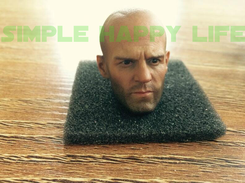 ❶❶1/6 Head Sculpt 2.0 Jason Statham The Expendables Lee