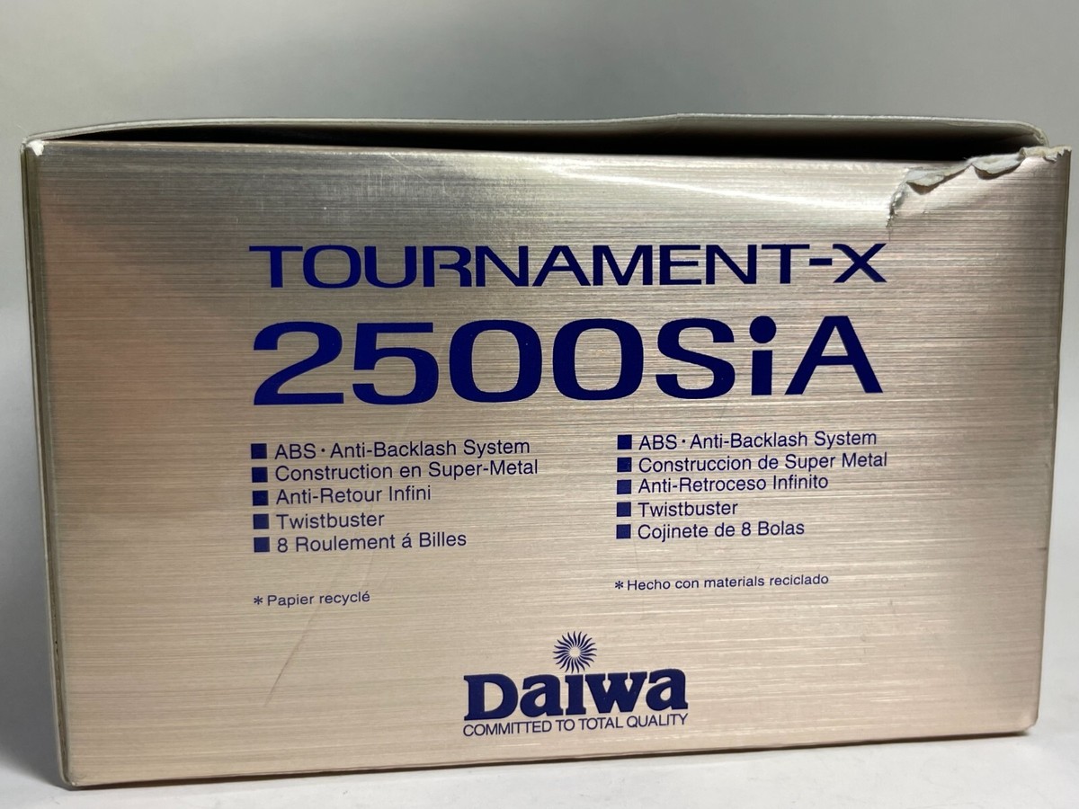 Daiwa TOURNAMENT X 2500SiA Spinning Reel | eBay