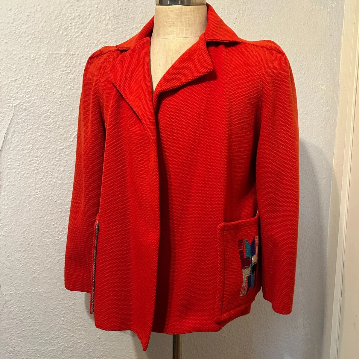 Chimayo Blanket In Vintage Outerwear Coats & Jackets For Women for