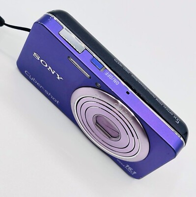 Sony Cyber-Shot DSC-W570 16.1MP Digital Camera w/5x Zoom Purple