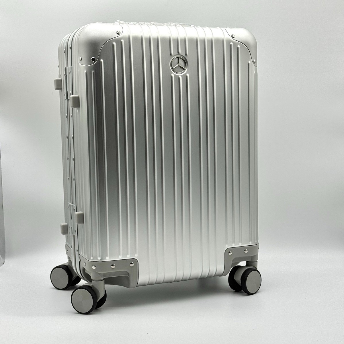 Mercedes-Benz Aluminum Carry-On Suitcase Premium Silver Cabin