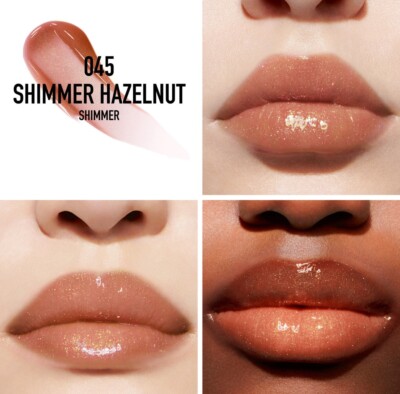 Dior Addict Lip Maximizer Plumping Gloss 045 Shimmer Hazelnut 0.2