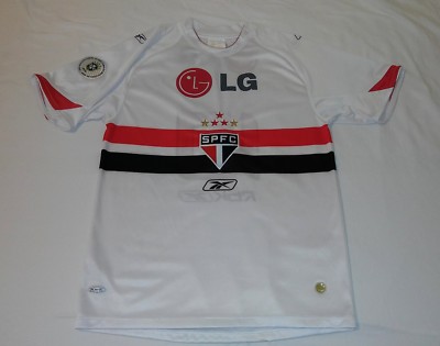 2006 São Paulo SPFC HOME REEBOK S M 18.5inch DANILO 10 BRASIL