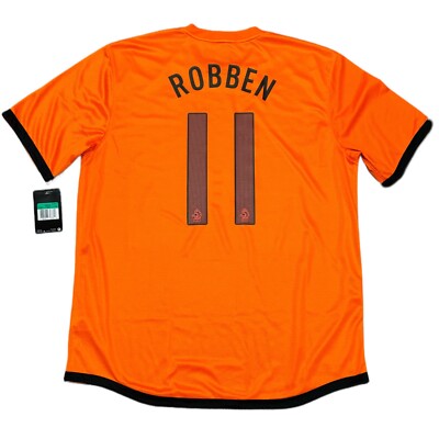 2012/13 Netherlands Home Jersey #11 Robben XL Nike Holland Soccer