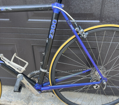 Vintage 90's Trek 2300 Carbon Composite Road Bike 52cm, Purple