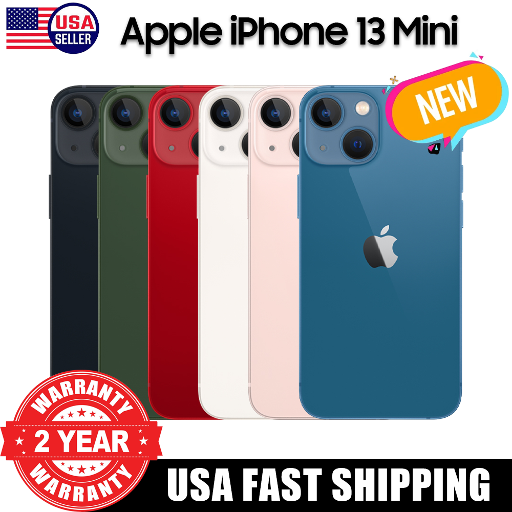 New Apple iPhone 13 mini (GSM+CDMA) Factory Unlocked 512GB |256GB
