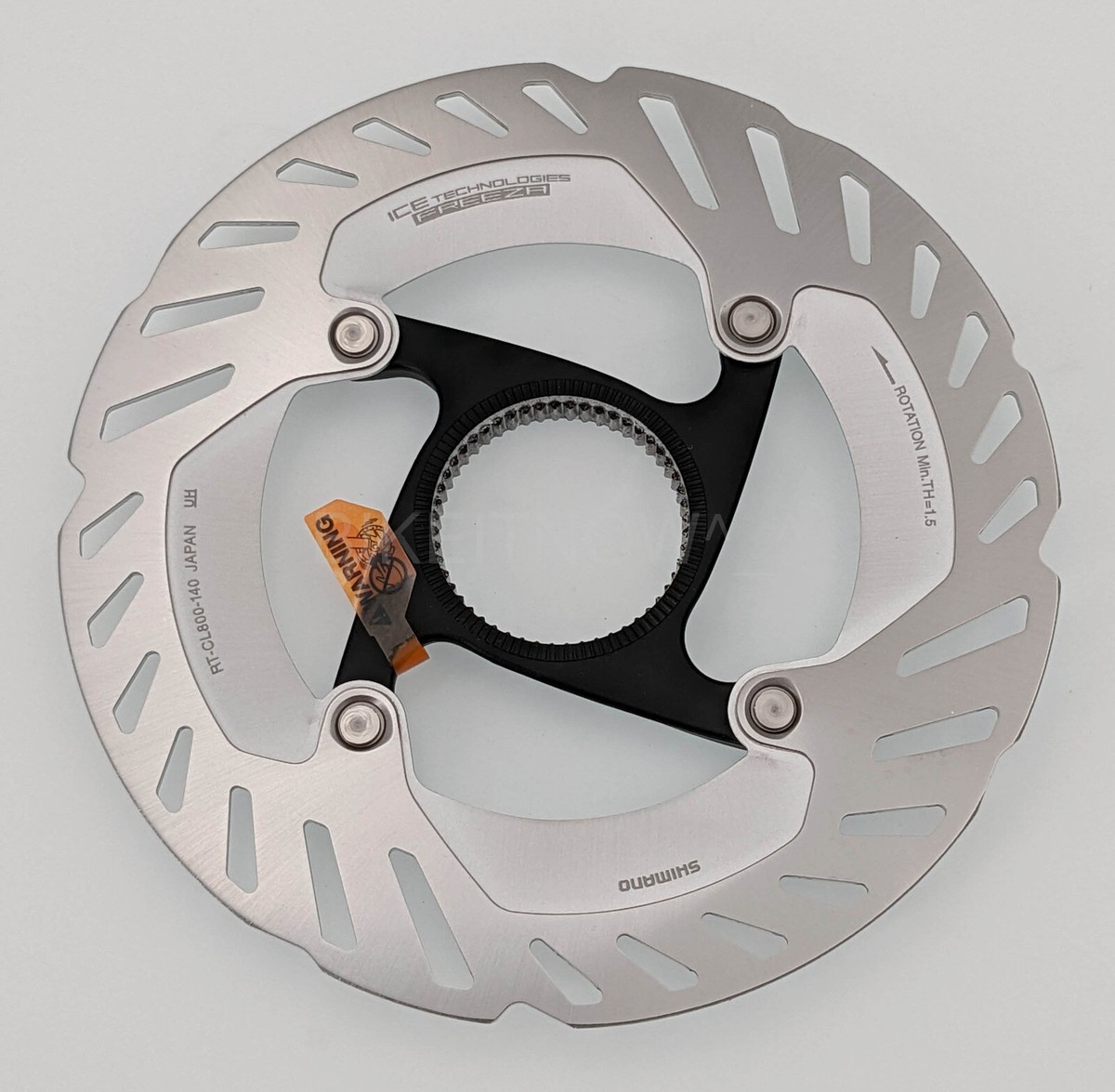 2x Shimano Ultegra GRX RT-CL800 Center Lock Bike Disc Rotor 140mm