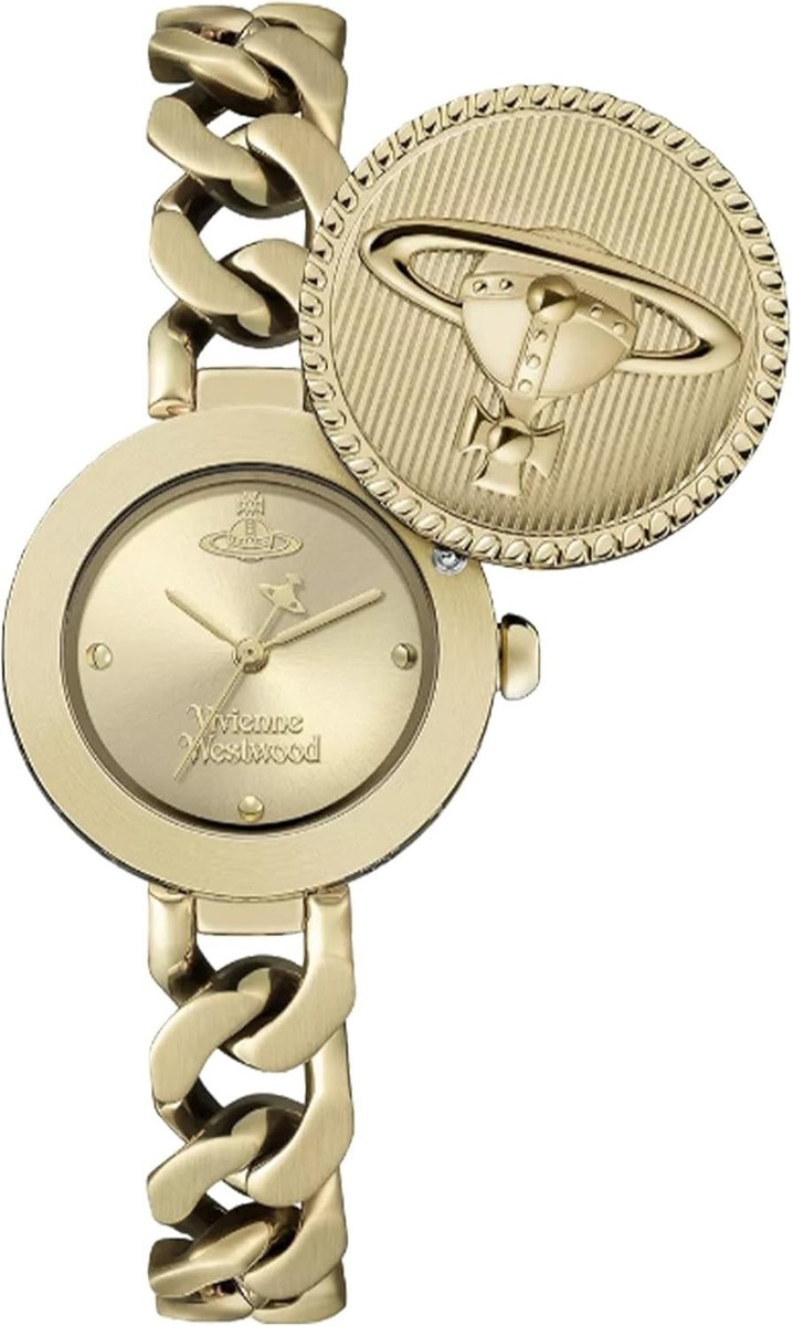 Vivienne Westwood Watch Orb Button VV323CPGD Women's Gold | eBay