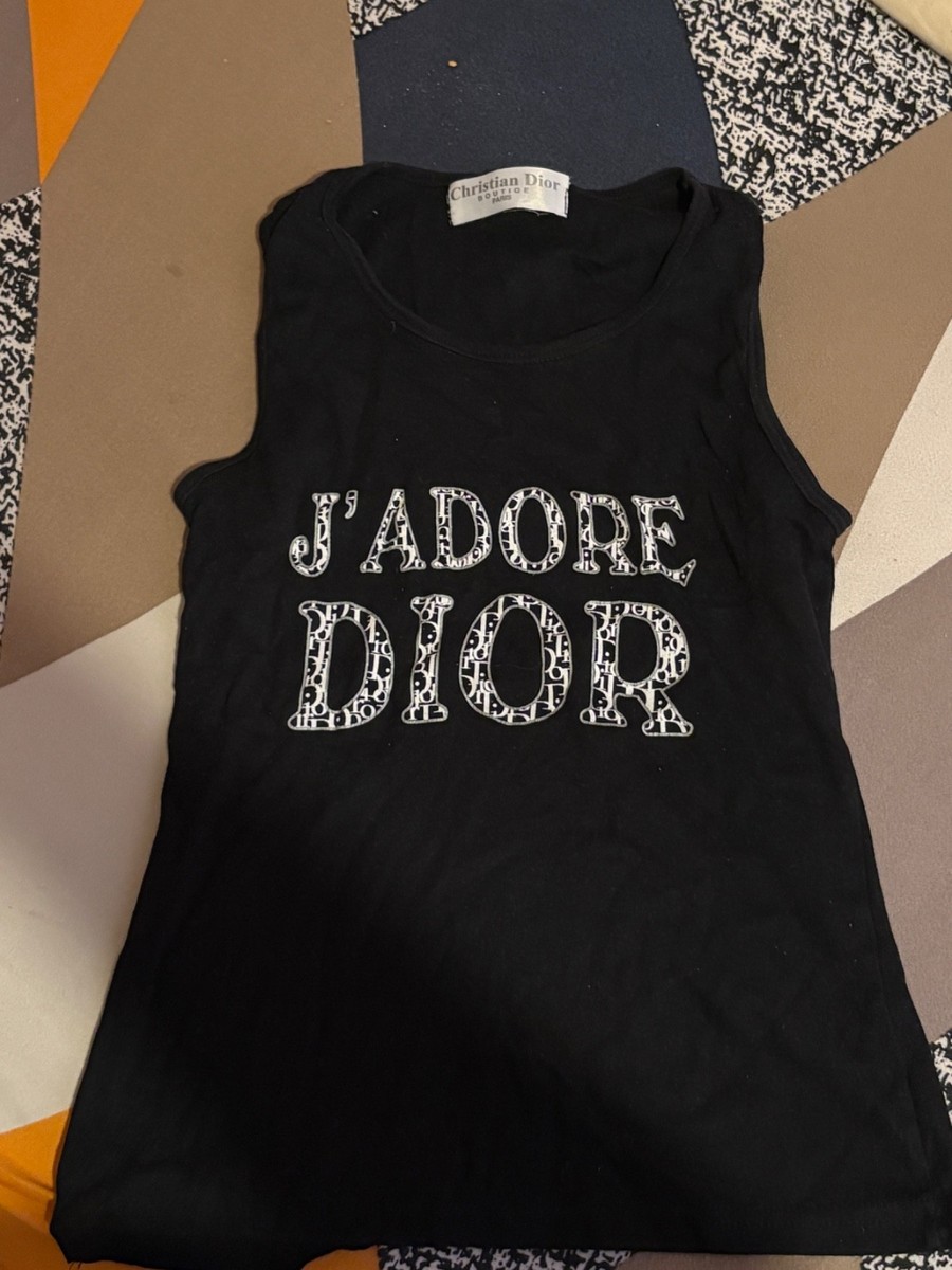 人気モデル】 クリスチャン ディオール タンクトップ 1947 サイズ40 白