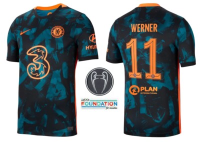 Trikot Nike FC Chelsea 2021-2022 Third UCL - Werner 11 I 3rd